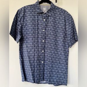 Bugatchi Luxury Casual Short Sleeve Shirt